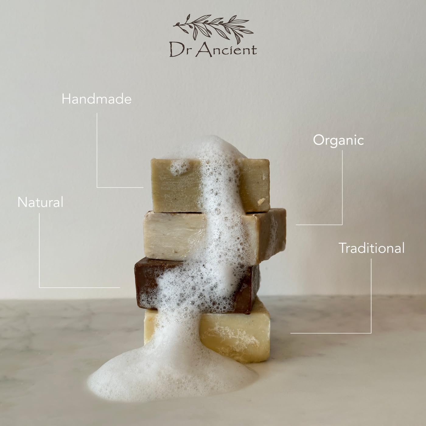 Stinging Nettle Soap Bar - Organic Handmade Vegan | Dr.Ancient