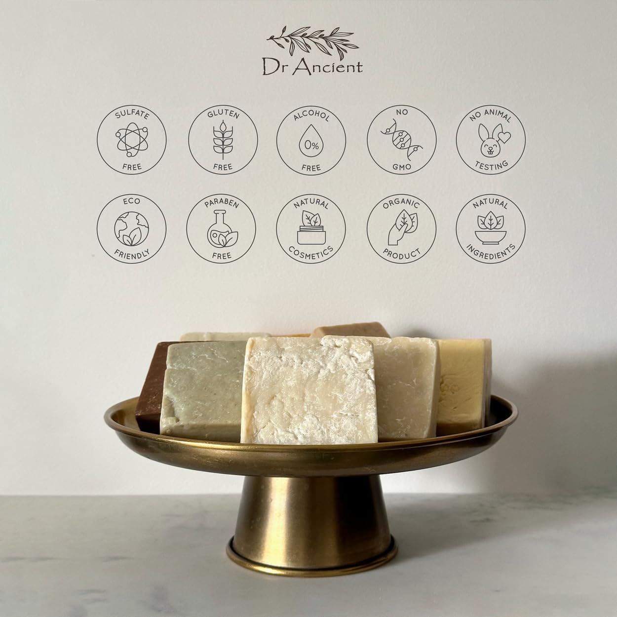 Stinging Nettle Soap Bar - Organic Handmade Vegan | Dr.Ancient