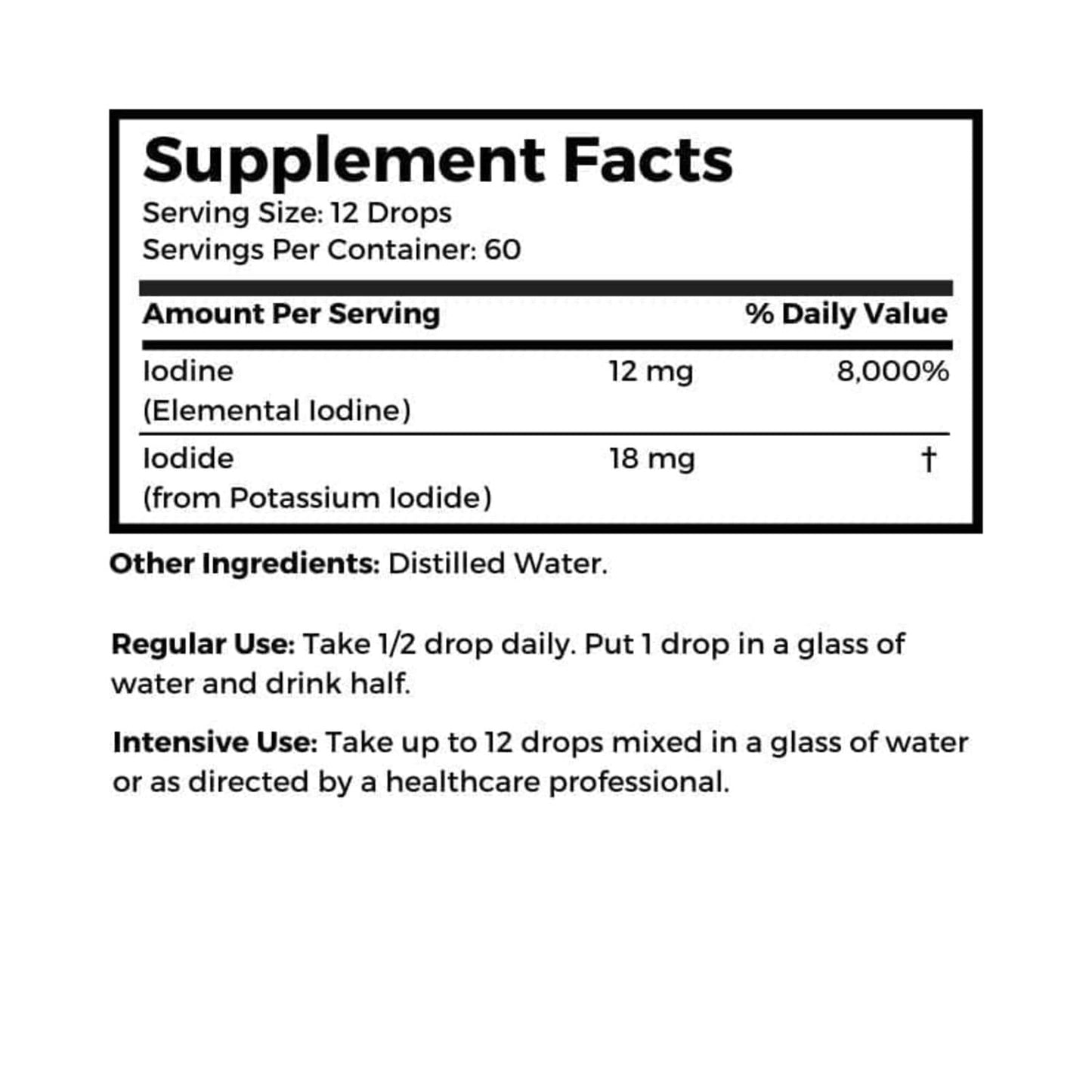 Stomach Saver Lugol’s Iodine 2% 1 oz (Pack of 2) – Dr Clark Store