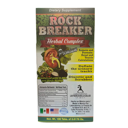 Stone Breaker Fortified with Yumel and Black Radish (Black Radish) – Net Content: 100 Tablets
