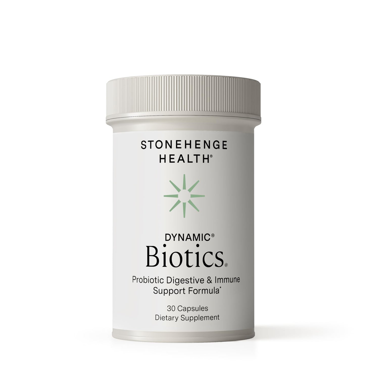 Stonehenge Health Dynamic Biotics Probiotics 55B CFU | 16 Strains, Prebiotic, Delayed-Release Veggie Capsules