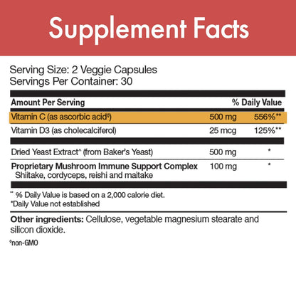Stop Aging Now Immunity Defense with EpiCor – Immune Support Supplement (60 Vcaps)