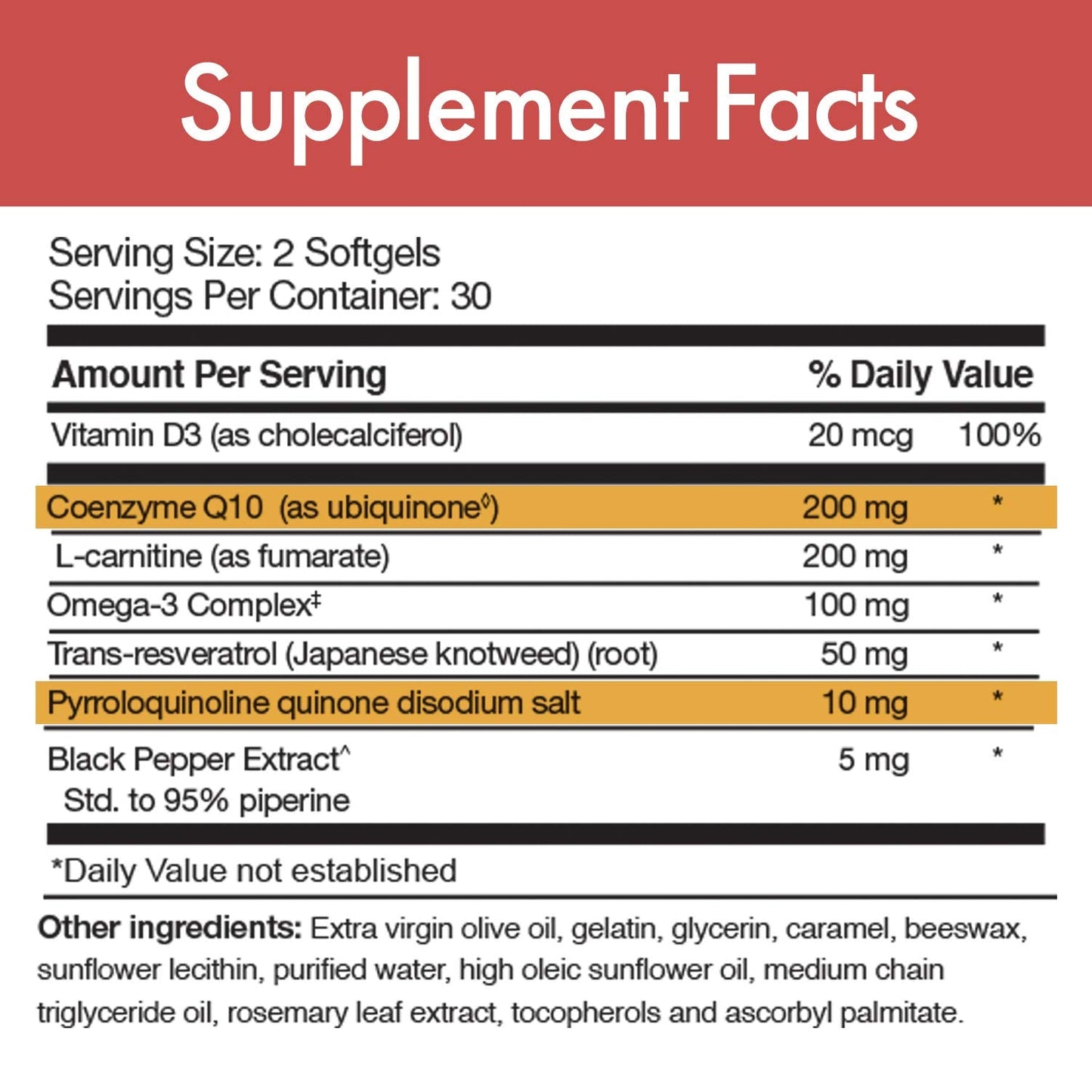 Stop Aging Now MAX-Q10 ULTRA CoQ10 with BioPQQ – 60 Softgels