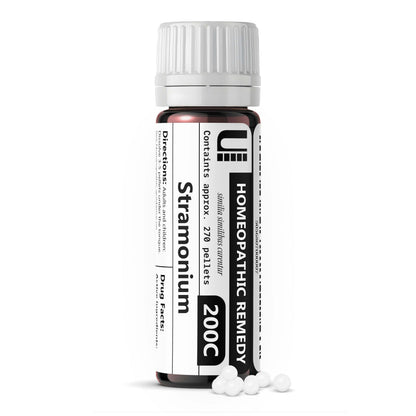 Stramonium 200C Homeopathic Remedy, 270 Pellets | Lactose-Free