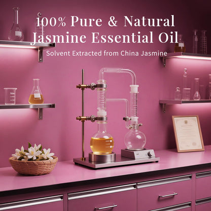SU JUABA Jasmine Essential Oil 4 oz (118 ml) - 100% Pure Aromatherapy, Skin & Hair Care