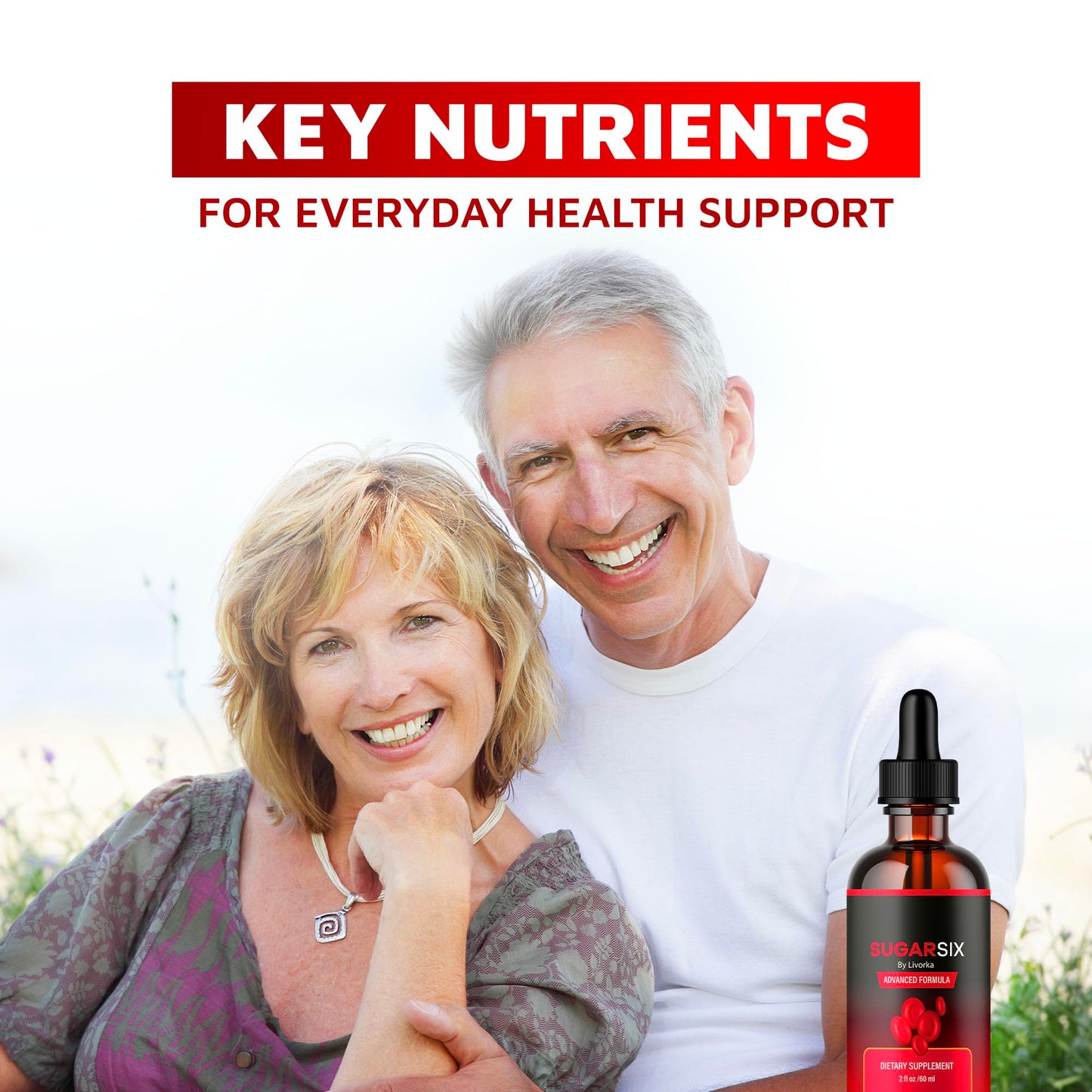 Sugar Six 5 Pack – Drops, Formula & Support | 5 Bottles for 5 Months