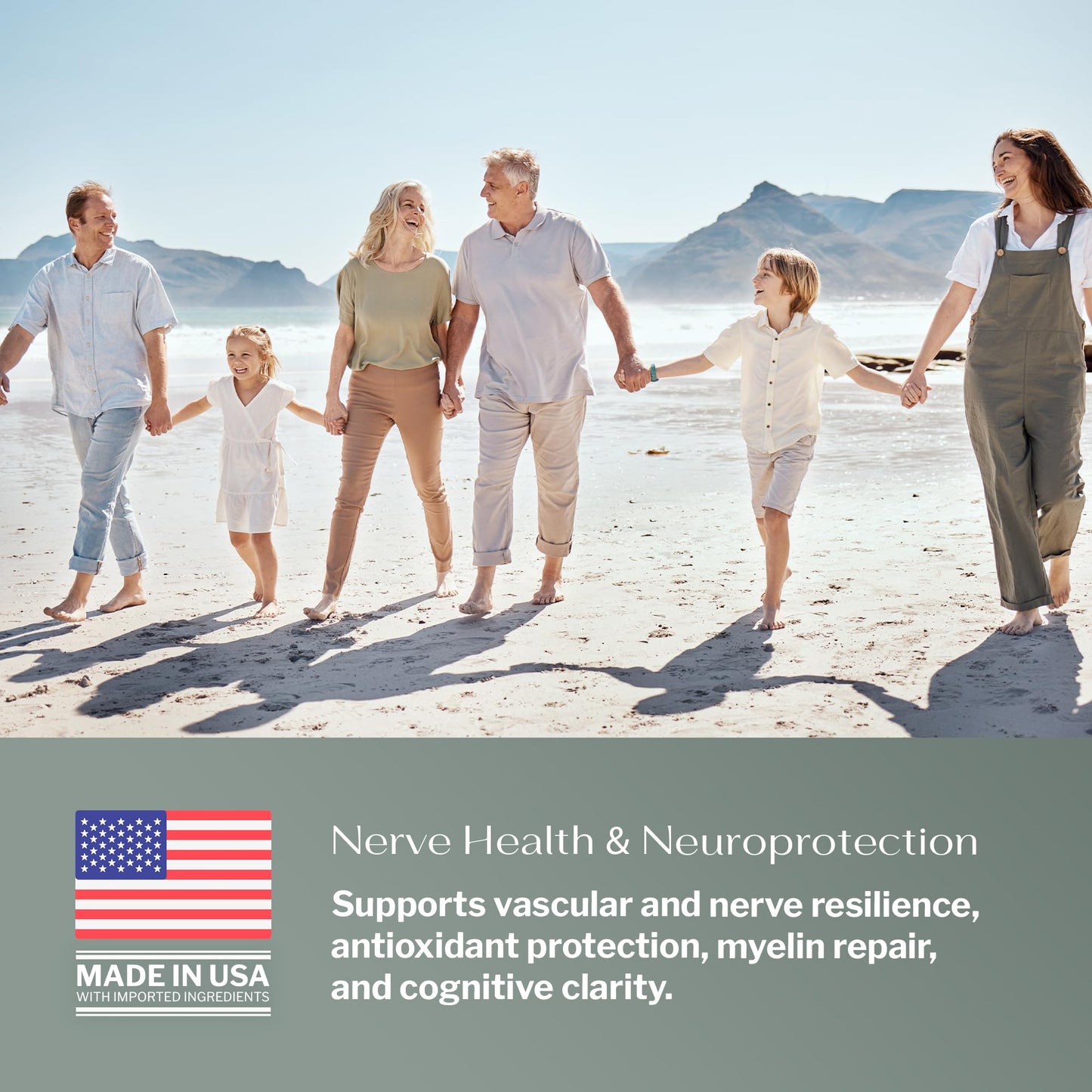 SugarMD Neuropathy Support Supplement – 180 Capsules for Nerve Health