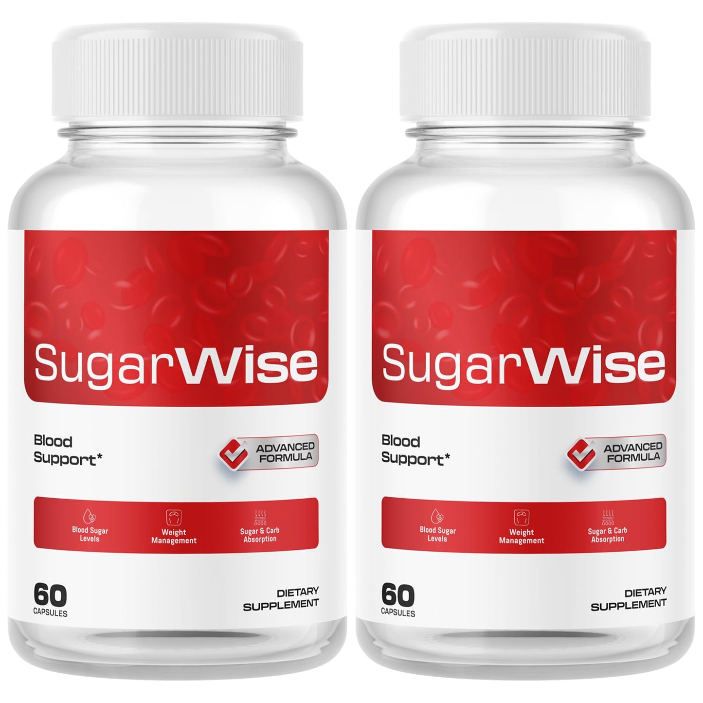 SugarWise 2-Pack Capsules - Official Support Pills & Premium Formula