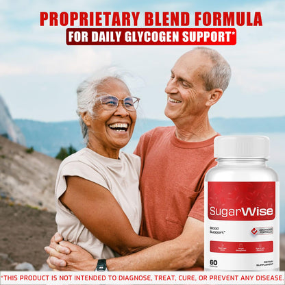 SugarWise 2-Pack Capsules - Official Support Pills & Premium Formula