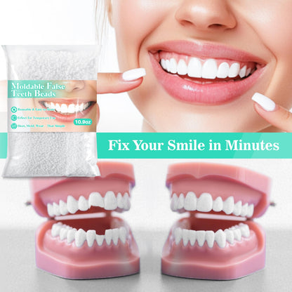 Sukh 10.9oz Thermoplastic Denture Beads – DIY Tooth Repair Kit