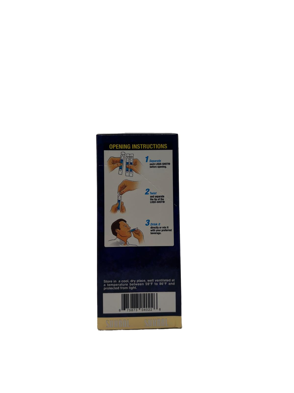 Sukrol VIGOR LIQUI-SHOT Arginine & Ginseng 10 Fl Oz (Pack of 1)