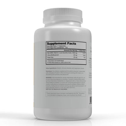 SummerSculpt Vitamin C 1000 mg - Immune Support with Rose Hips