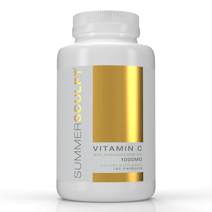 SummerSculpt Vitamin C 1000 mg - Immune Support with Rose Hips