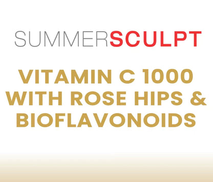 SummerSculpt Vitamin C 1000 mg - Immune Support with Rose Hips
