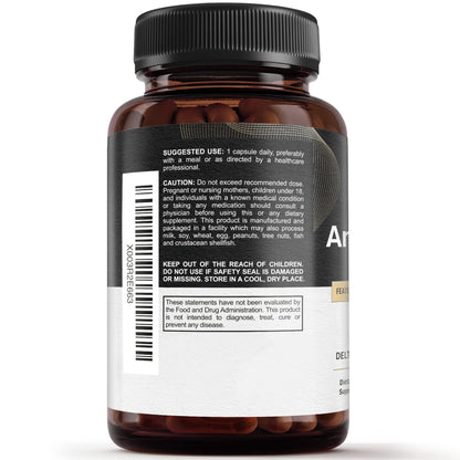 Sunergetic Premium Annatto Tocotrienol 300 mg with DeltaGold — Delta+Gamma Tocotrienols, 60 Liquid Capsules