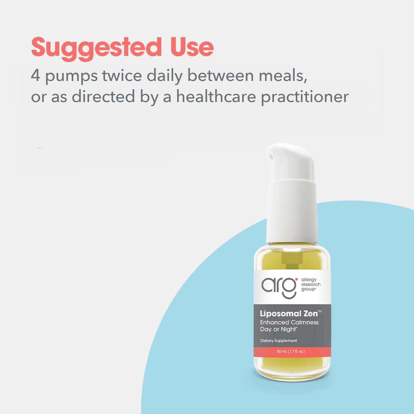 Allergy Research Group Liposomal Zen – GABA & L-Theanine Sleep Support