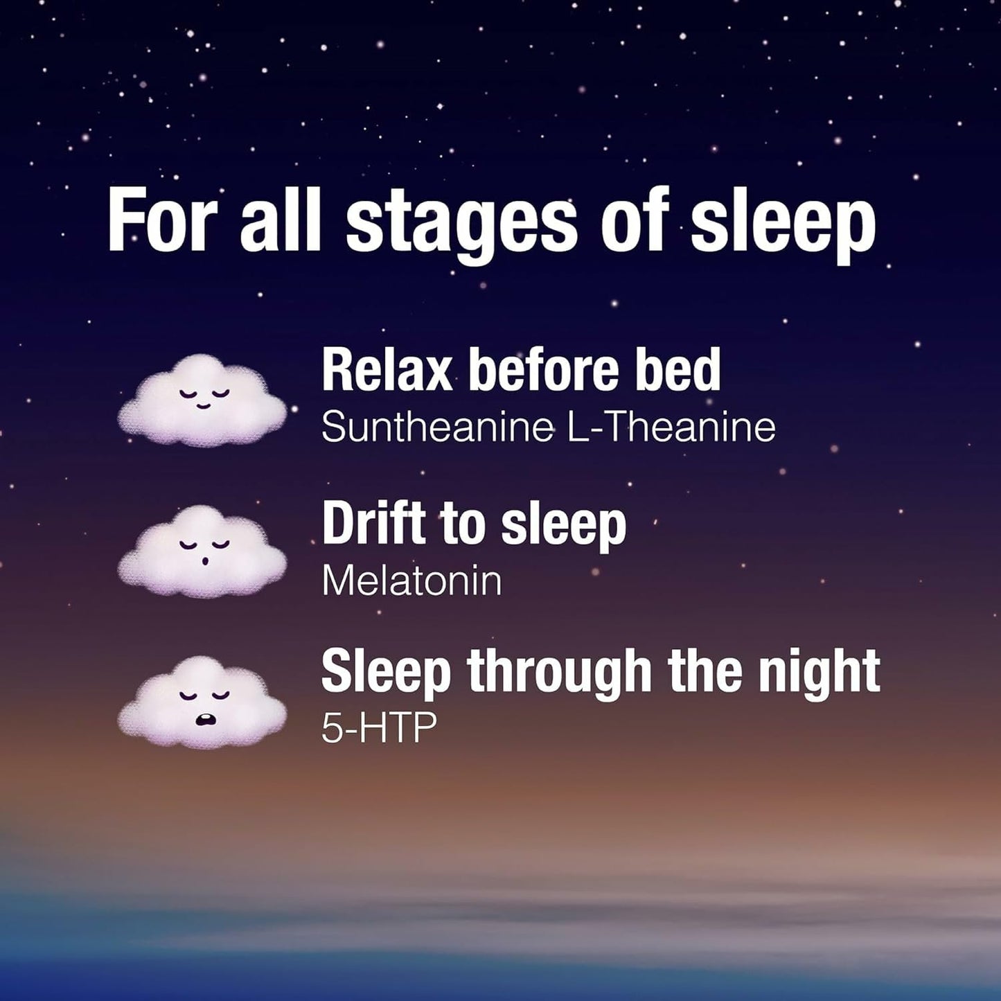 Stress-Relax Tranquil Sleep by Natural Factors – Suntheanine L-Theanine Sleep Aid, 45 Softgels