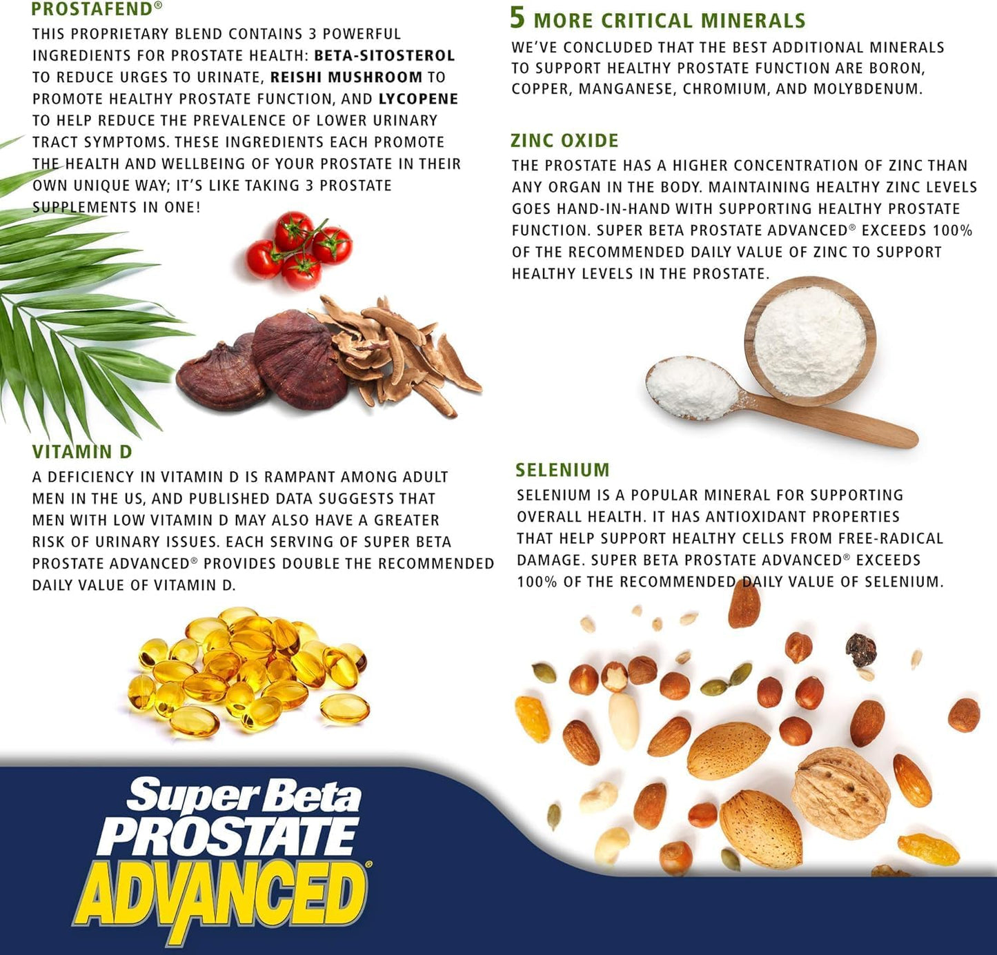 Super Beta Prostate Advanced: Prostate Support with Beta Sitosterol (2-Pack)