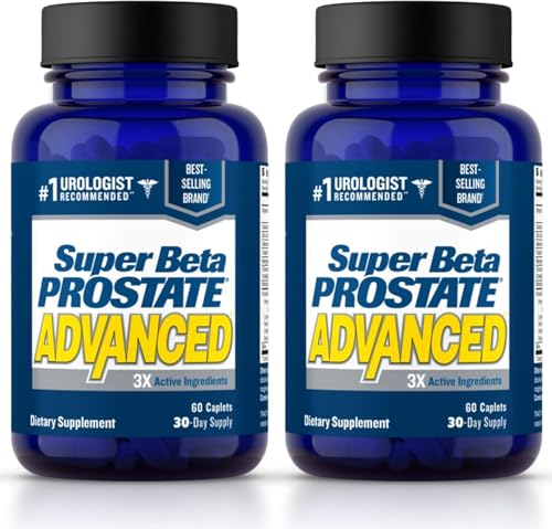 Super Beta Prostate Advanced: Prostate Support with Beta Sitosterol (2-Pack)
