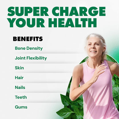 Positive Power Nutritionals Super Silica – Liquid Silica with Collagen-Boosting Silicon (4oz) for Hair, Skin, Nails & Joints
