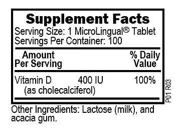 Superior Source Vitamin D3 400 IU Sublingual – Immune, Brain & Bone Health | Bariatric Friendly