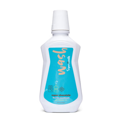 SuperMouth Hydroxamin Fluoride Mouthwash – Enamel Strengthening, Alkaline pH 8.5, Alcohol-Free