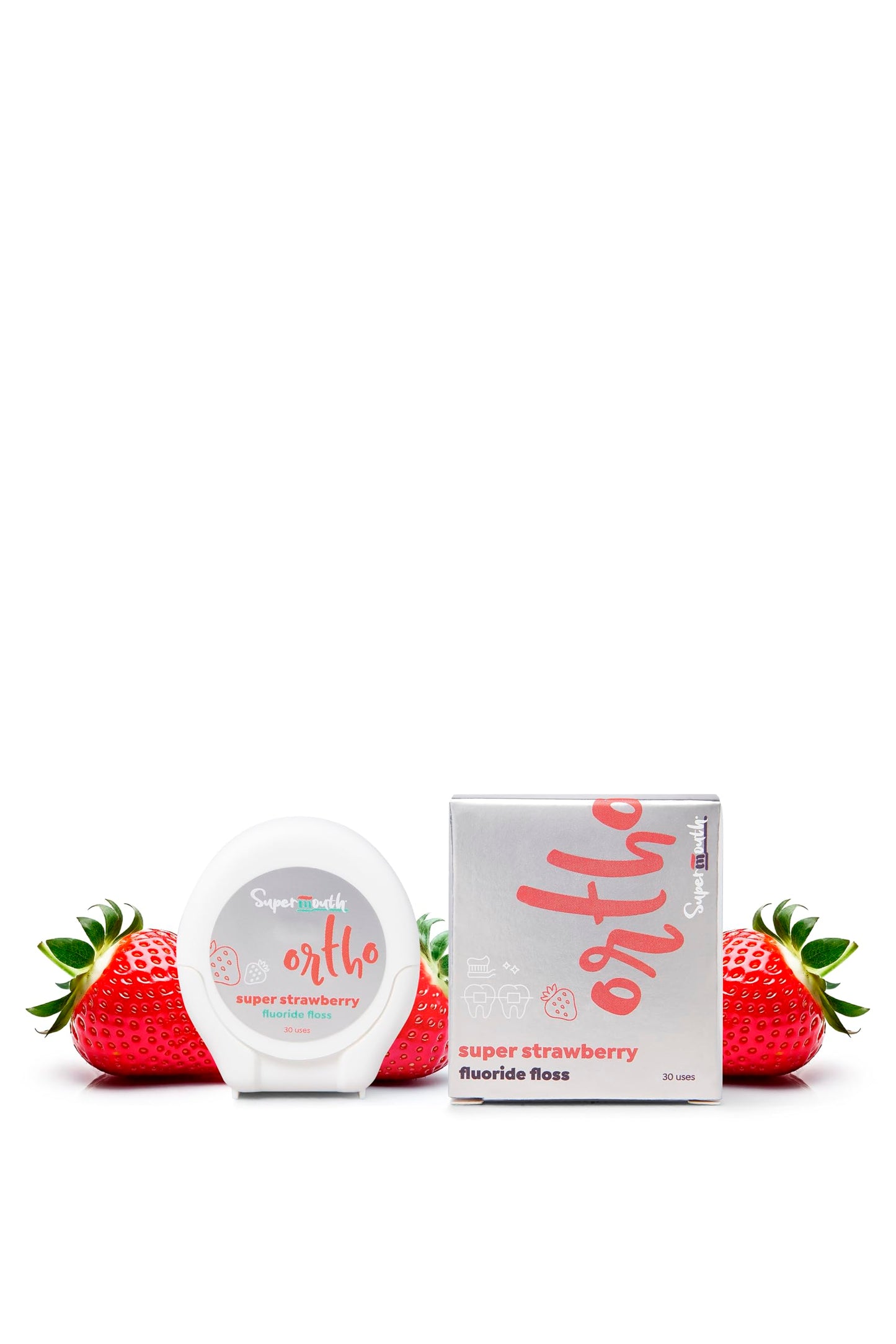 SuperMouth® Ortho Floss – Patented Expanding Floss for Braces