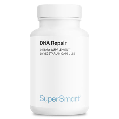 Supersmart DNA Repair (Advanced Formula) – AC-11, SOD Gliadins Complex, Sulforaphane Glucosinolate | 60 Vegetarian Capsules