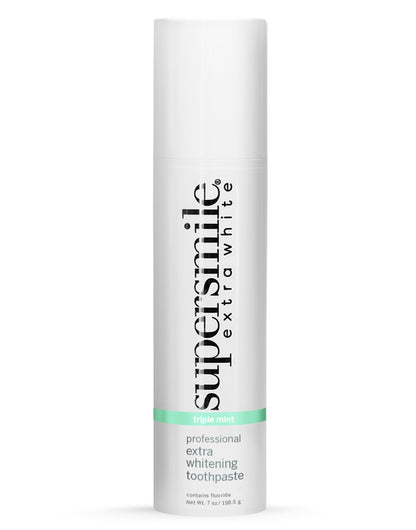 Supersmile Extra White Triple Mint Whitening Toothpaste – 7 oz
