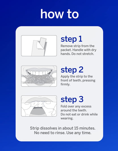 Whitening Strips by Supersmile – Superstrips for Sensitive Teeth, Enamel Safe
