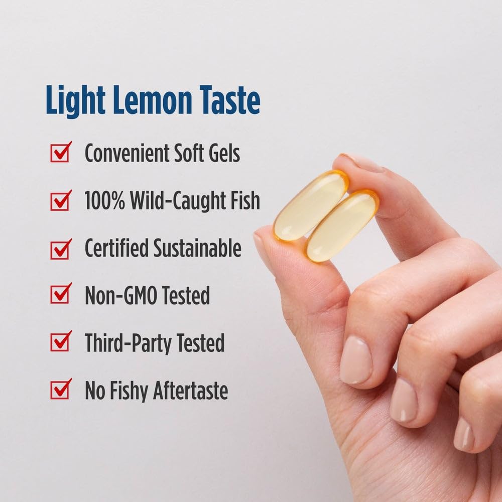 Nordic Naturals EPA Xtra Lemon – High-Intensity EPA 1640 mg | 90 Soft Gels