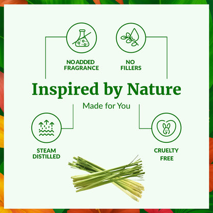 SVA Citronella Essential Oil 4oz | 100% Natural for Diffuser, Hair & Skin Care