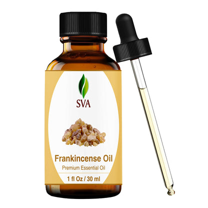 SVA Frankincense Essential Oil - 1 oz - 100% Natural Boswellia Carterii