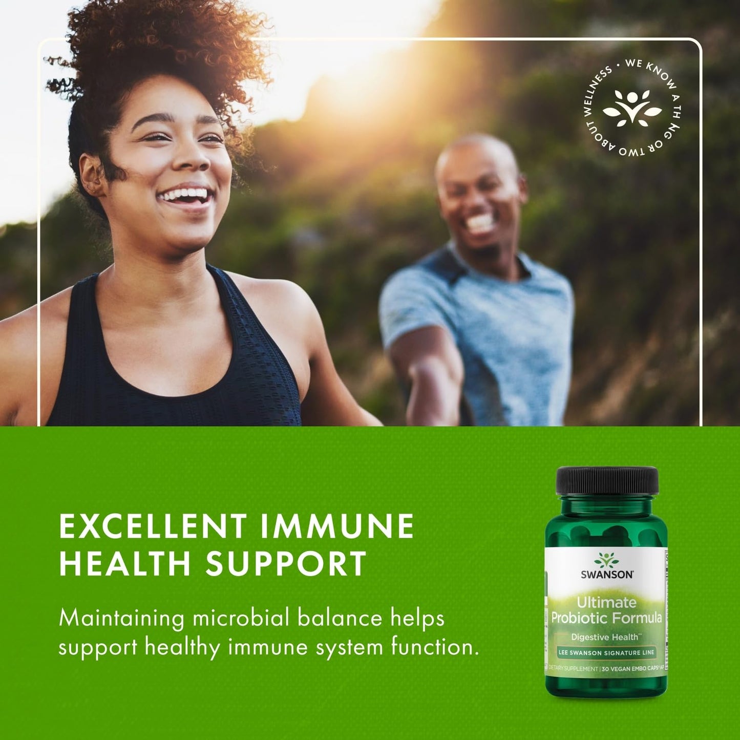 Swanson Ultimate Probiotic Formula 66B CFU – Digestive & Immune Support (4 Pack)
