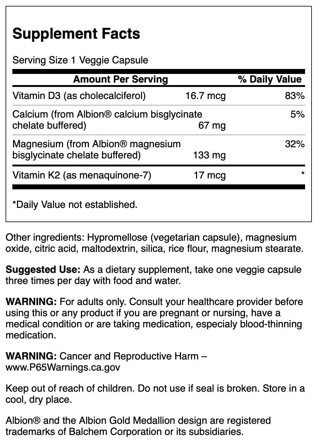 Swanson Albion Chelated Magnesium & Calcium 2:1 - 90 Veg Capsules | Vegan, Non-GMO