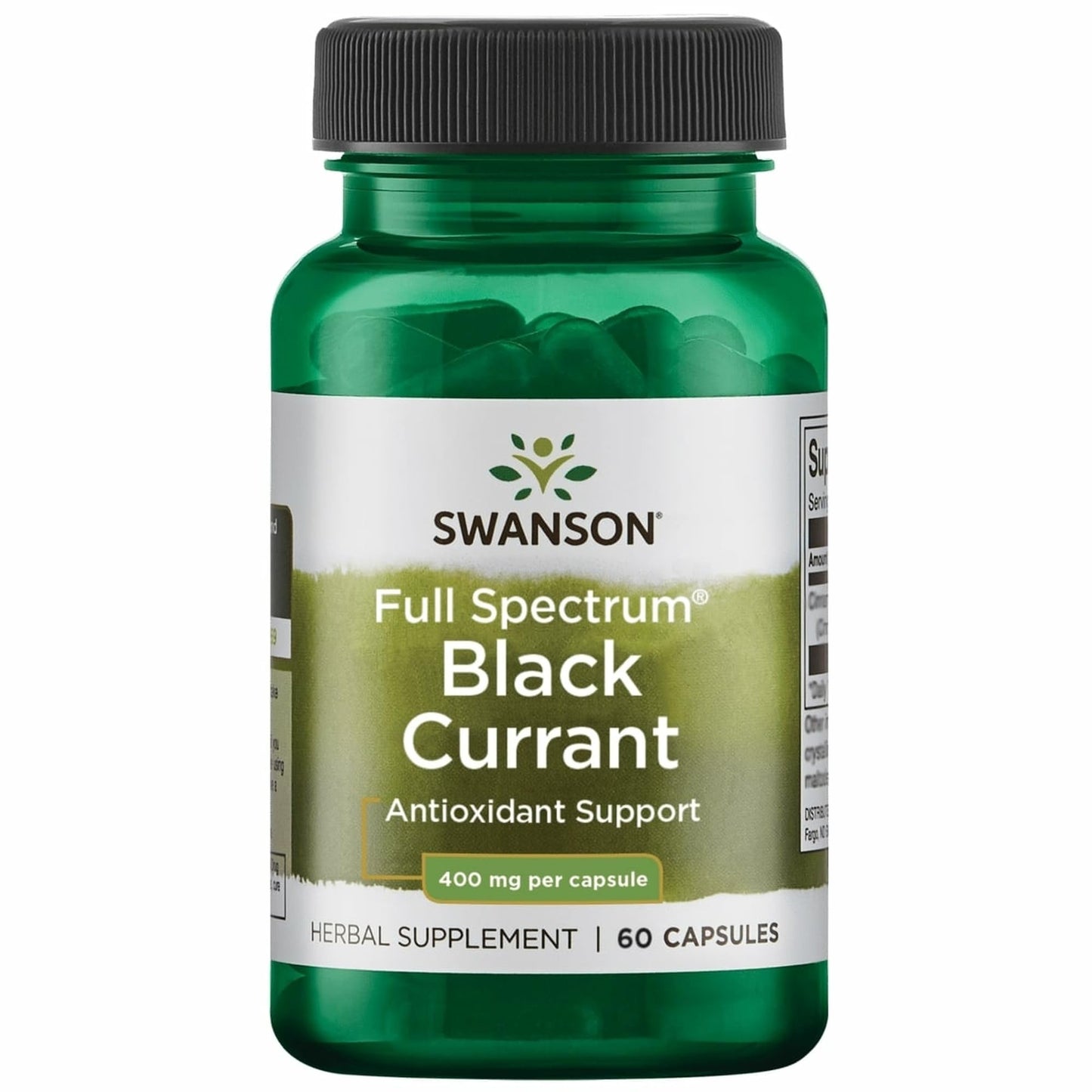 Swanson Full Spectrum Black Currant 400 mg - 60 Capsules