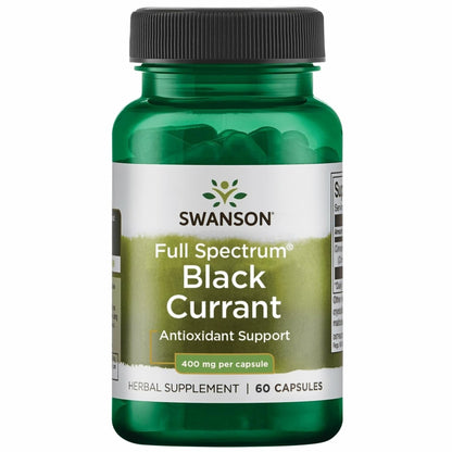 Swanson Full Spectrum Black Currant 400 mg - 60 Capsules