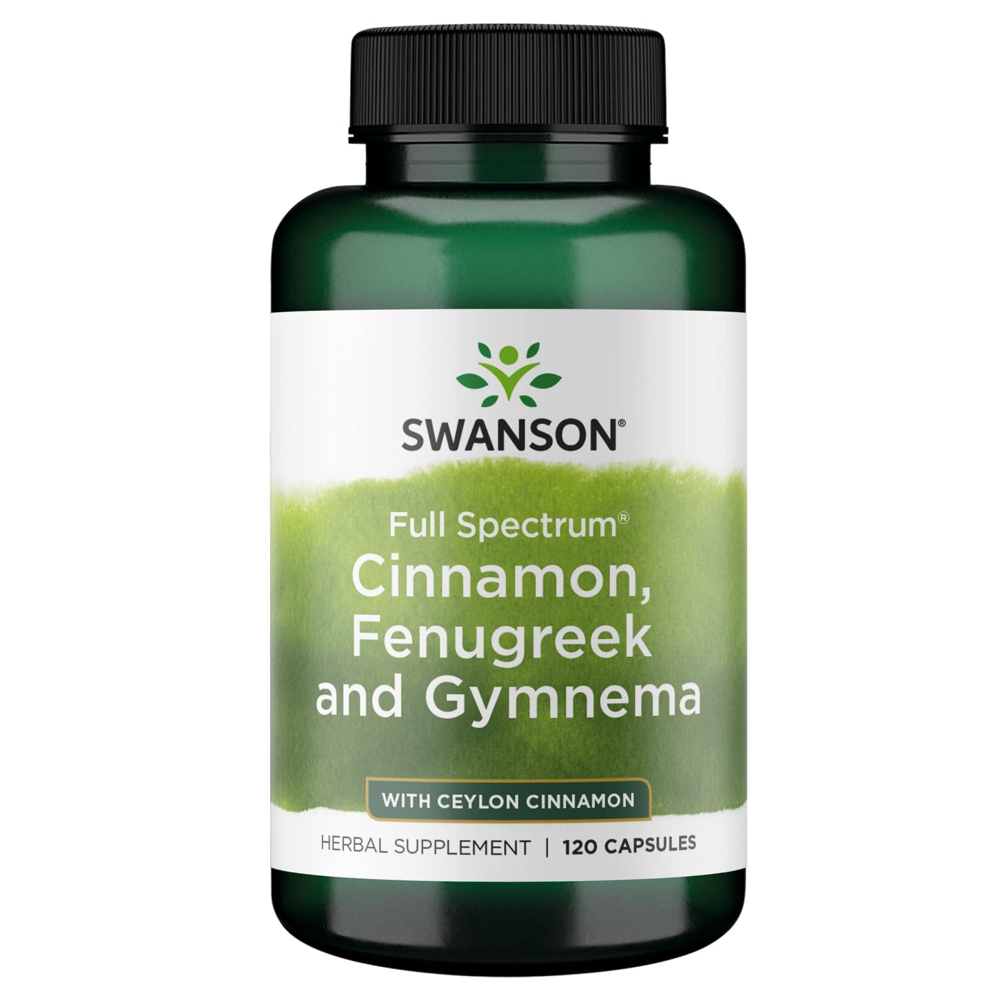 Swanson Full Spectrum Cinnamon, Fenugreek & Gymnema 120 Capsules | Metabolic Support