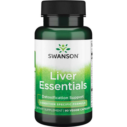 Swanson COND Liver Essentials 90 Veg Caps | Vegetarian & Non-GMO