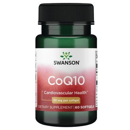 Swanson Coq10 30 Milligrams 30 Milligrams 60 Sgels