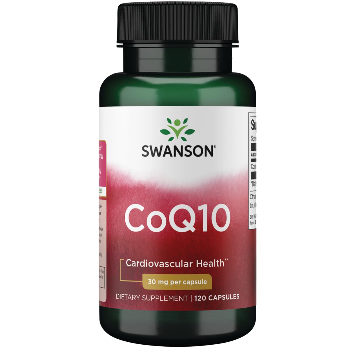 Swanson CoQ10 30 mg – 120 Capsules | Heart Health & Antioxidant Support