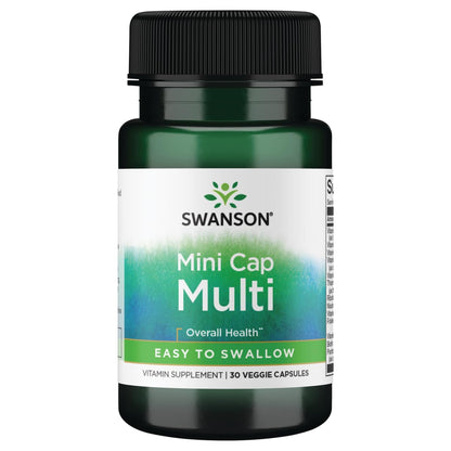 Swanson Daily Multivitamin Without Minerals - 30 Veg Capsules (Vegetarian)