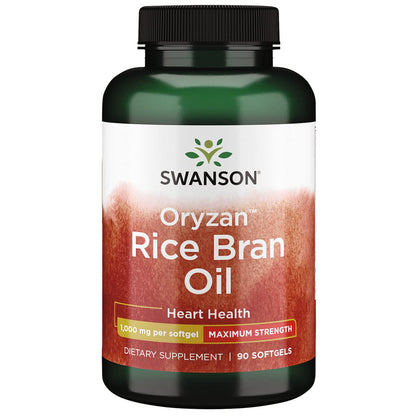 Swanson EFA Oryzan Rice Bran Oil 1000mg - 90 Softgels