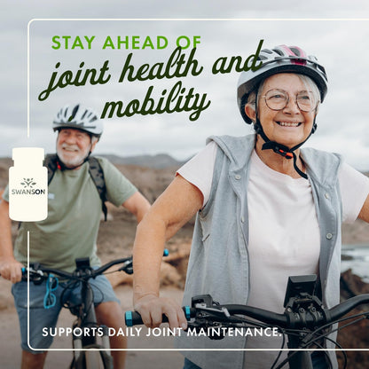 Swanson MSM 1000mg 240 Capsules - Joint Health & Mobility (2 Pack)