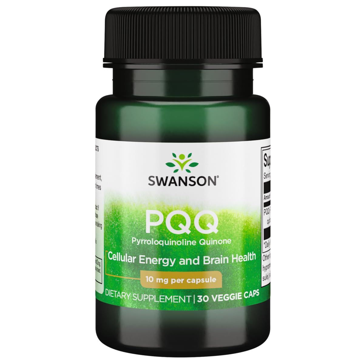 Swanson PQQ 10 mg Pyrroloquinoline Quinone – 30 Veg Capsules | Swanson Health