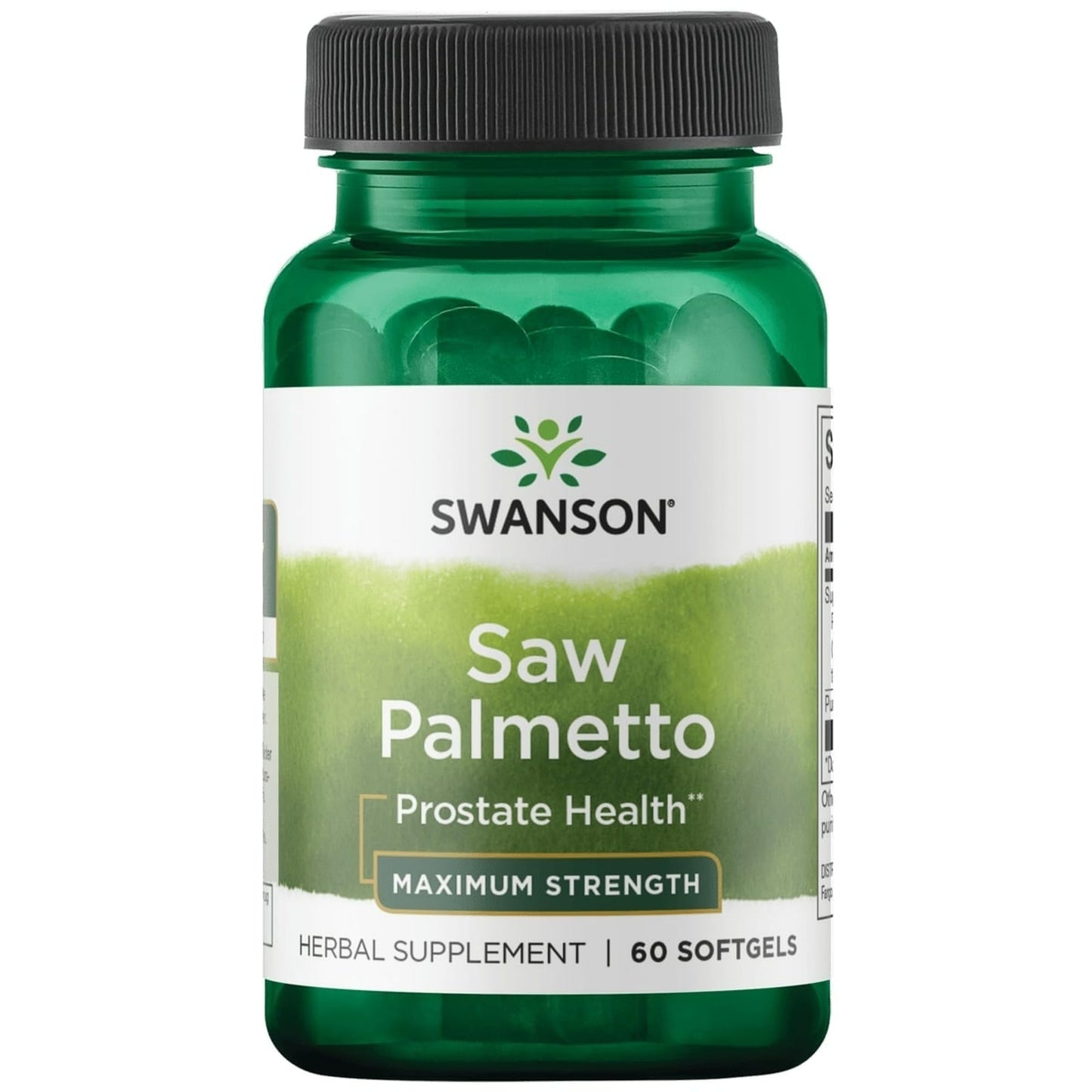 Swanson Saw Palmetto 320 Milligrams 60 Sgels – Prostate Health & Hormonal Balance