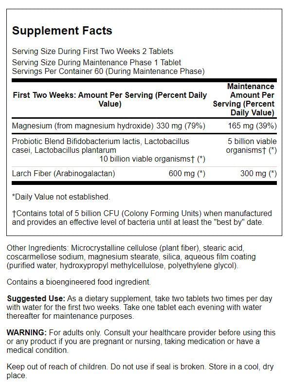 Swanson Ultra PRO-OXY-BIOTIC 60 Tabs | Probiotic Supplement for Colon Health