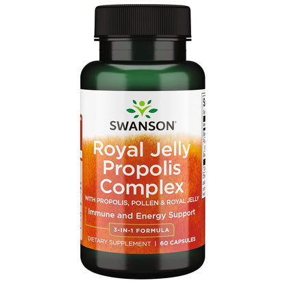 Swanson Ultra Royal Jelly Propolis Complex 60 Capsules – Immune Support