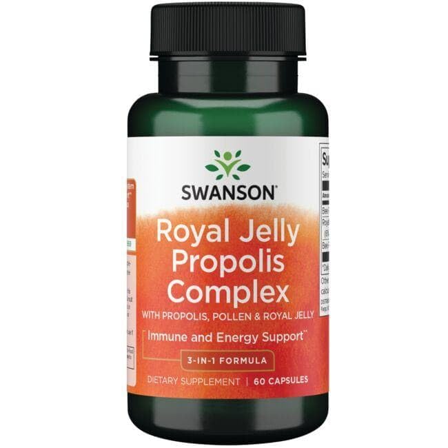 Swanson Ultra Royal Jelly Propolis Complex 60 Capsules – Immune Support