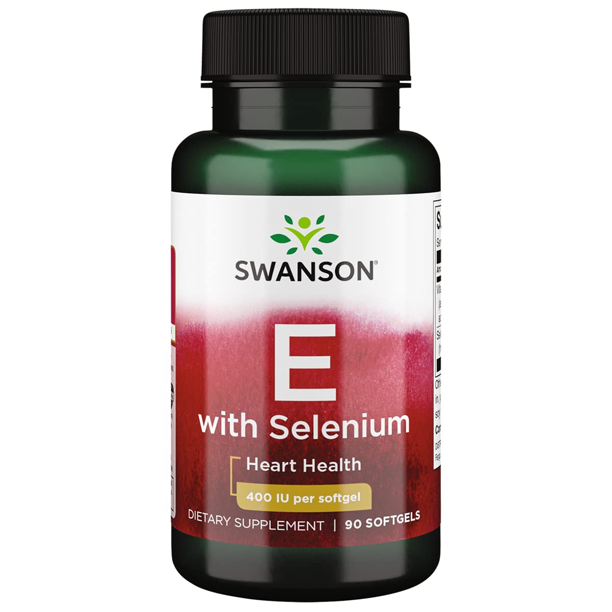 Swanson Vitamin E & Selenium 90 Softgels - Antioxidant & Immune Support